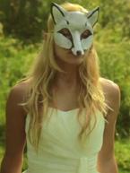 White Fox Mask